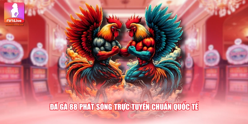 Đá gà 88 phát sóng trực tuyến chuẩn quốc tế